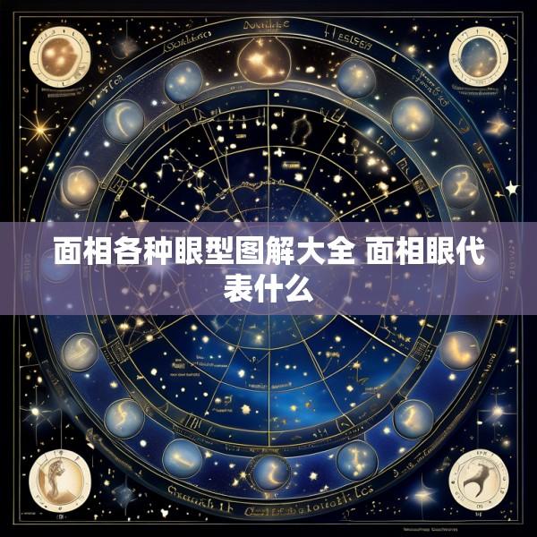 面相各种眼型图解大全 面相眼代表什么