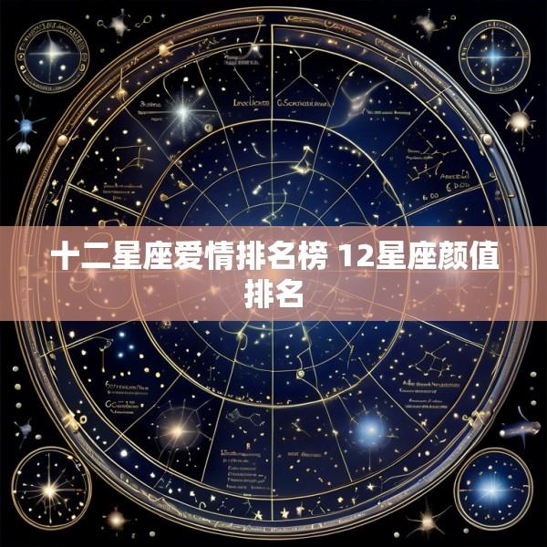 十二星座爱情排名榜 12星座颜值排名