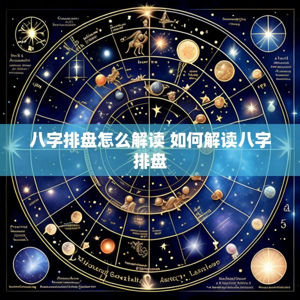 八字排盘怎么解读 如何解读八字排盘