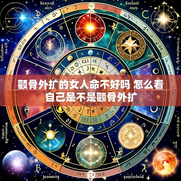 颧骨外扩的女人命不好吗 怎么看自己是不是颧骨外扩