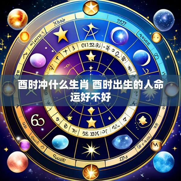 酉时冲什么生肖 酉时出生的人命运好不好