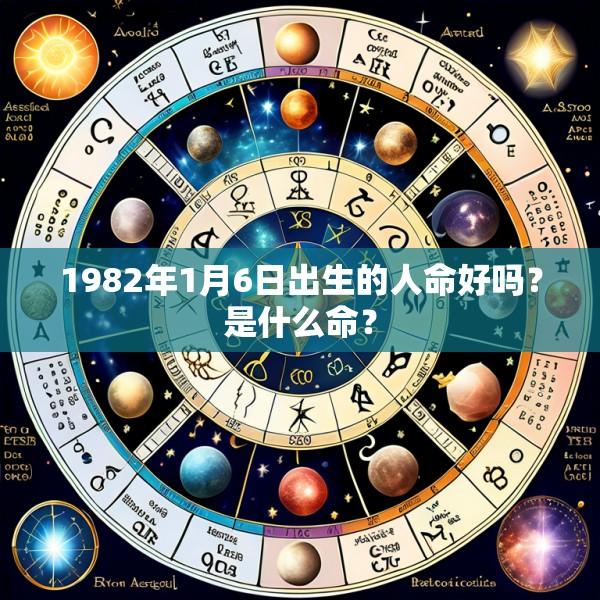 1982年1月6日出生的人命好吗？是什么命？