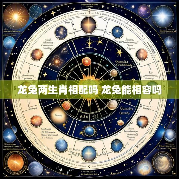 龙兔两生肖相配吗 龙兔能相容吗