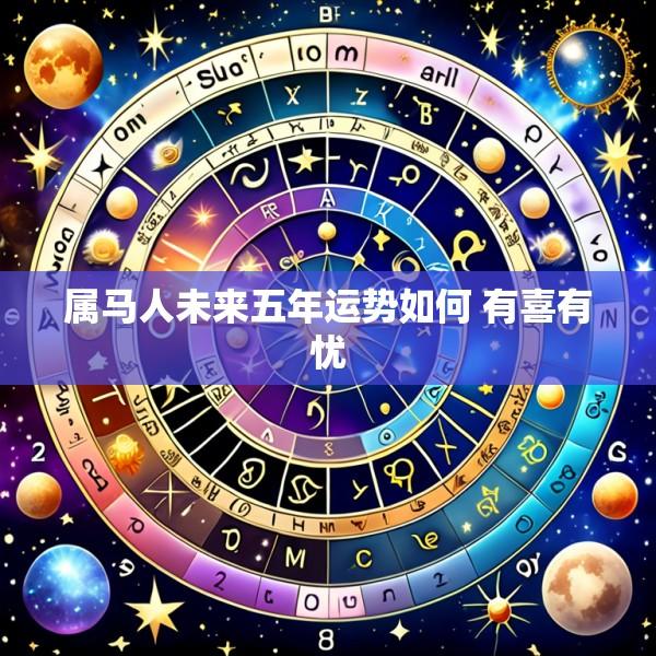 属马人未来五年运势如何 有喜有忧