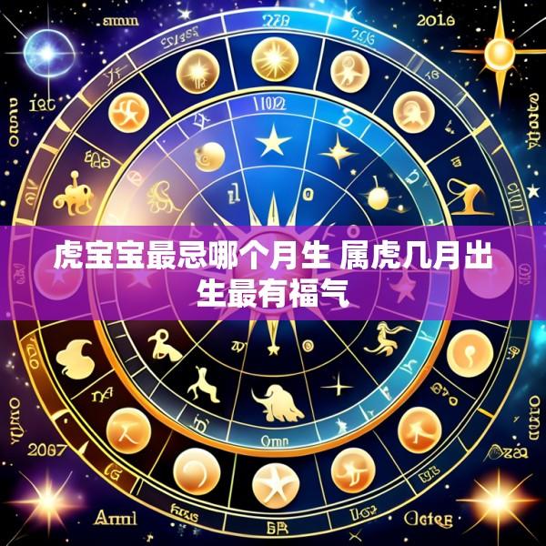虎宝宝最忌哪个月生 属虎几月出生最有福气