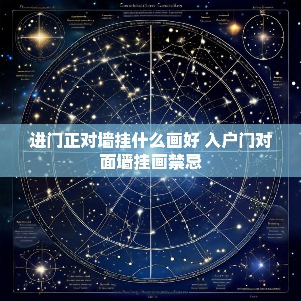 进门正对墙挂什么画好 入户门对面墙挂画禁忌