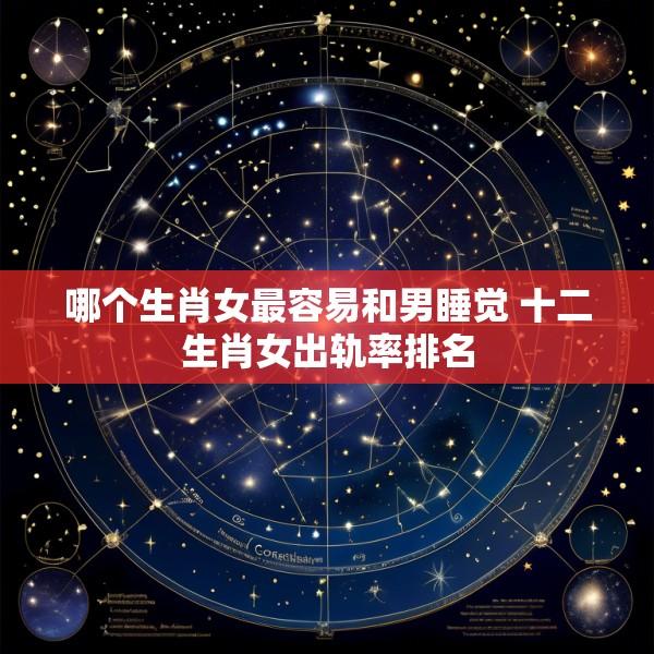 哪个生肖女最容易和男睡觉 十二生肖女出轨率排名