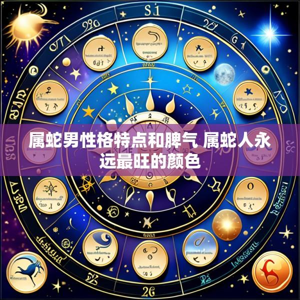 属蛇男性格特点和脾气 属蛇人永远最旺的颜色