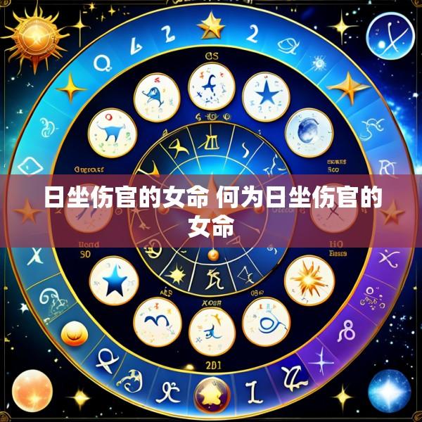 日坐伤官的女命 何为日坐伤官的女命