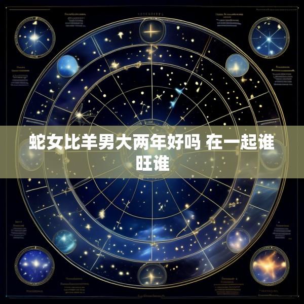 蛇女比羊男大两年好吗 在一起谁旺谁