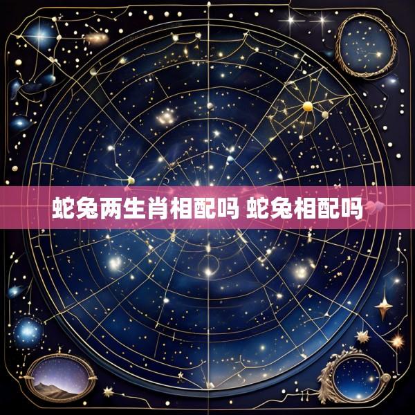 蛇兔两生肖相配吗 蛇兔相配吗