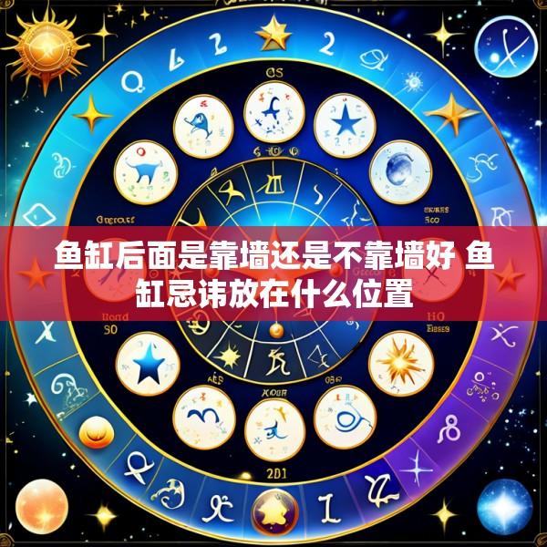 鱼缸后面是靠墙还是不靠墙好 鱼缸忌讳放在什么位置