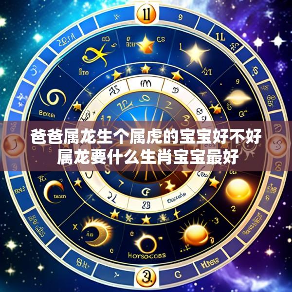 爸爸属龙生个属虎的宝宝好不好 属龙要什么生肖宝宝最好