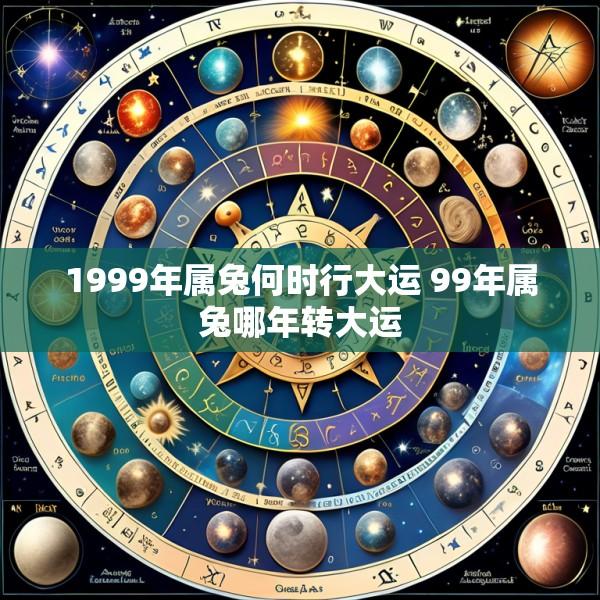 1999年属兔何时行大运 99年属兔哪年转大运