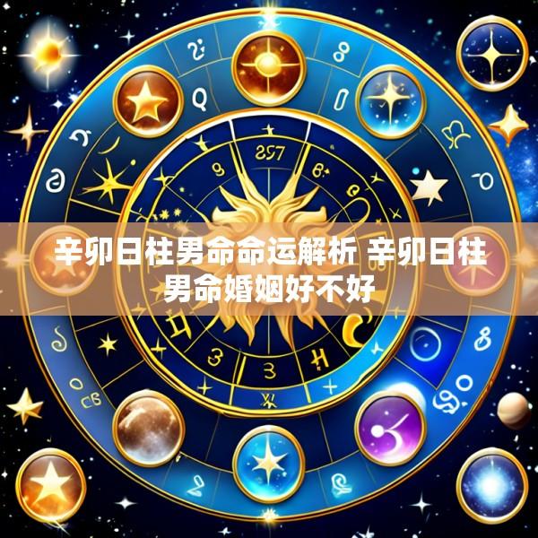 辛卯日柱男命命运解析 辛卯日柱男命婚姻好不好