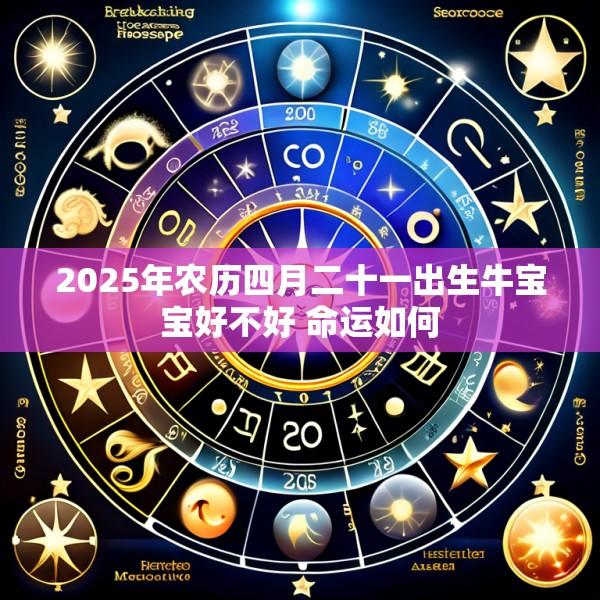 2025年农历四月二十一出生牛宝宝好不好 命运如何