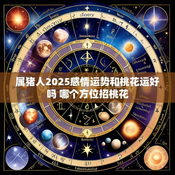属猪人2025感情运势和桃花运好吗 哪个方位招桃花