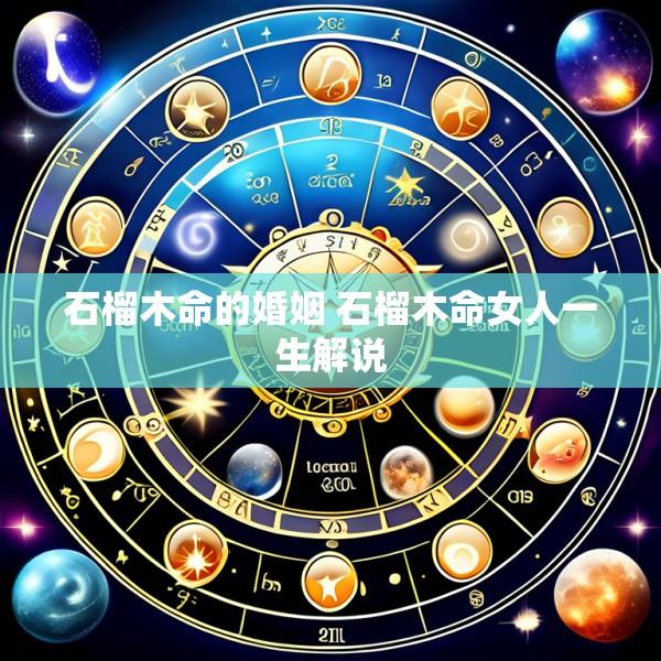 石榴木命的婚姻 石榴木命女人一生解说