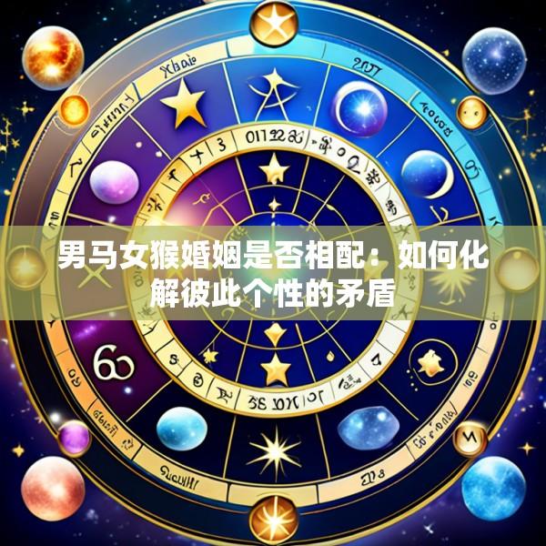 男马女猴婚姻是否相配：如何化解彼此个性的矛盾