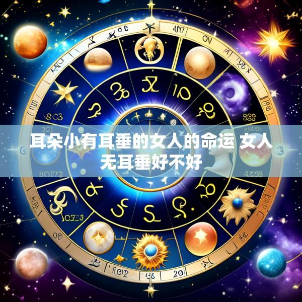 耳朵小有耳垂的女人的命运 女人无耳垂好不好