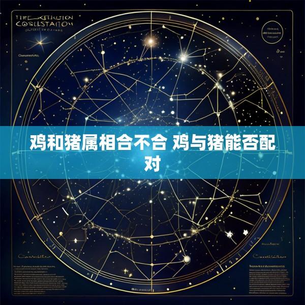 鸡和猪属相合不合 鸡与猪能否配对