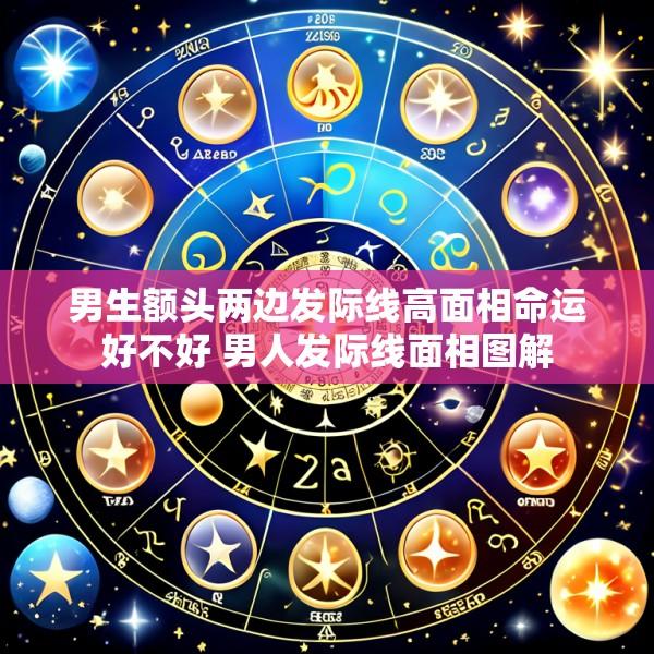 男生额头两边发际线高面相命运好不好 男人发际线面相图解