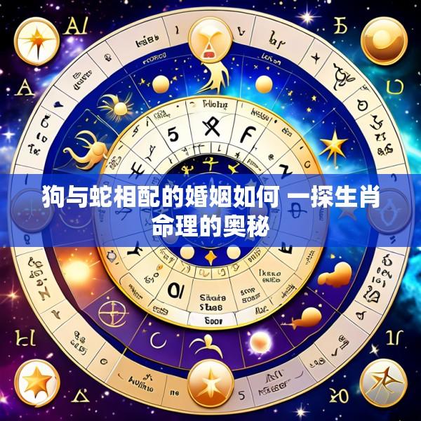 狗与蛇相配的婚姻如何 一探生肖命理的奥秘