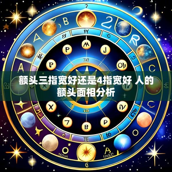 额头三指宽好还是4指宽好 人的额头面相分析