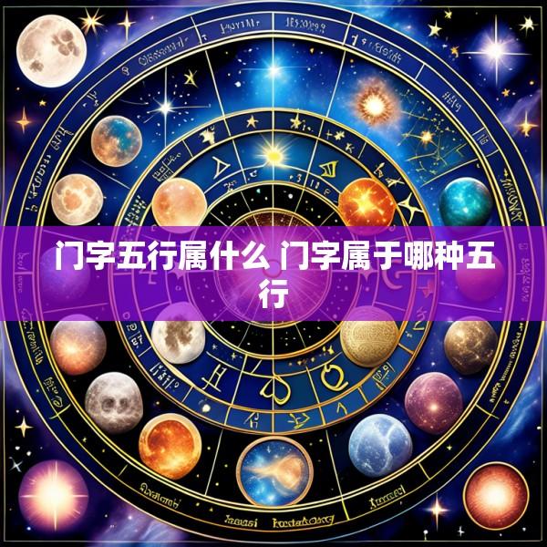门字五行属什么 门字属于哪种五行