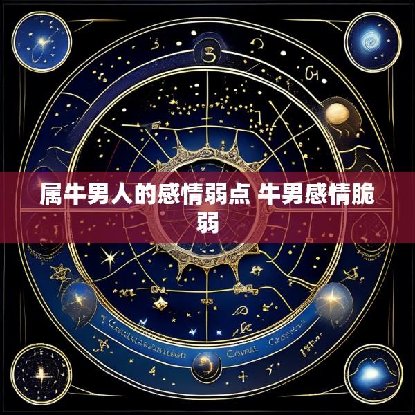 属牛男人的感情弱点 牛男感情脆弱