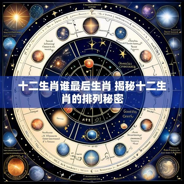 十二生肖谁最后生肖 揭秘十二生肖的排列秘密