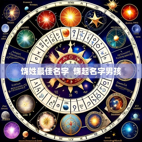 饶姓最佳名字  饶起名字男孩