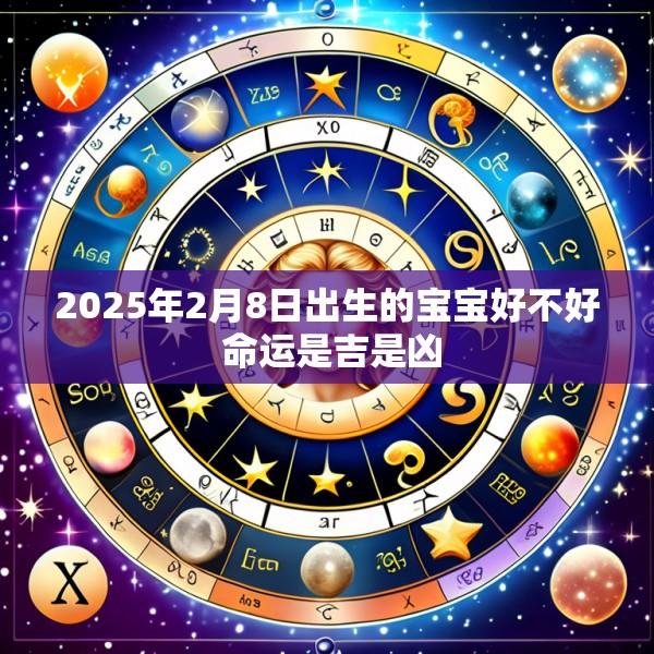 2025年2月8日出生的宝宝好不好 命运是吉是凶
