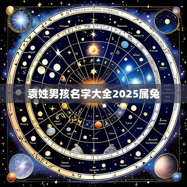 袁姓男孩名字大全2025属兔