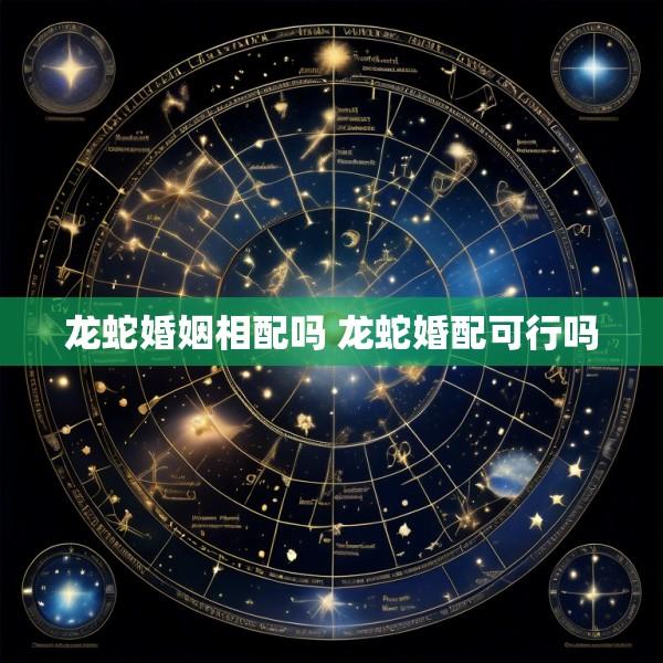 龙蛇婚姻相配吗 龙蛇婚配可行吗