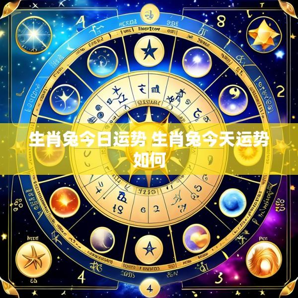 生肖兔今日运势 生肖兔今天运势如何