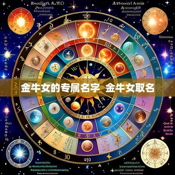 金牛女的专属名字  金牛女取名