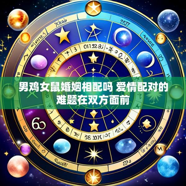 男鸡女鼠婚姻相配吗 爱情配对的难题在双方面前