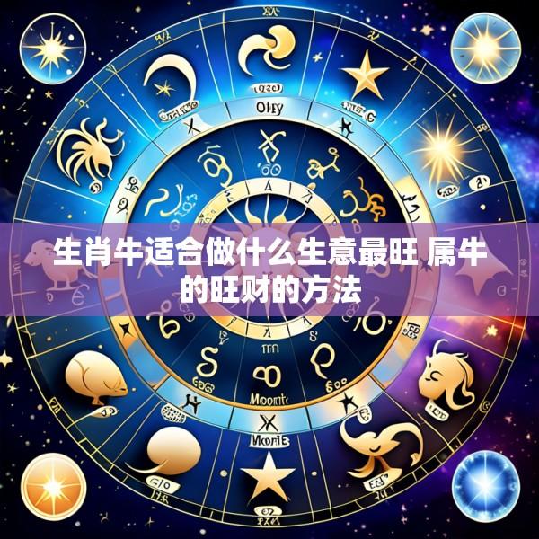 生肖牛适合做什么生意最旺 属牛的旺财的方法