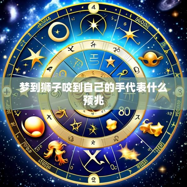梦到狮子咬到自己的手代表什么预兆