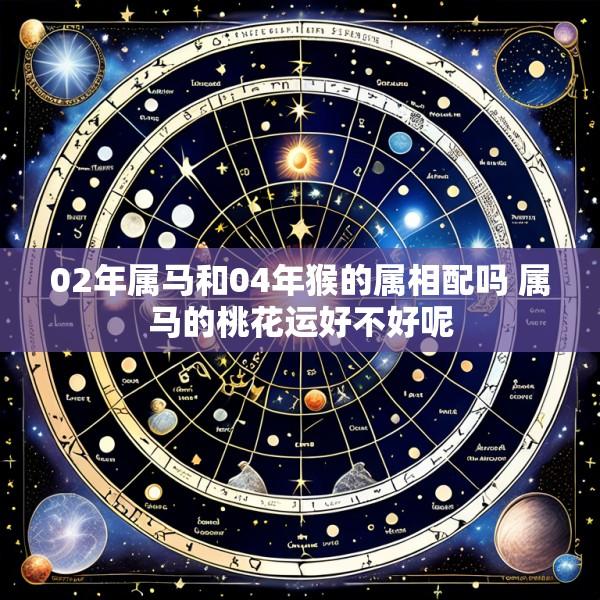 02年属马和04年猴的属相配吗 属马的桃花运好不好呢