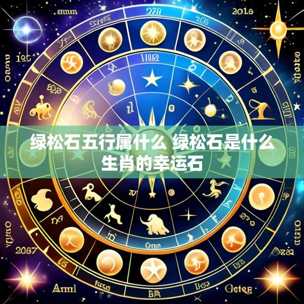 绿松石五行属什么 绿松石是什么生肖的幸运石
