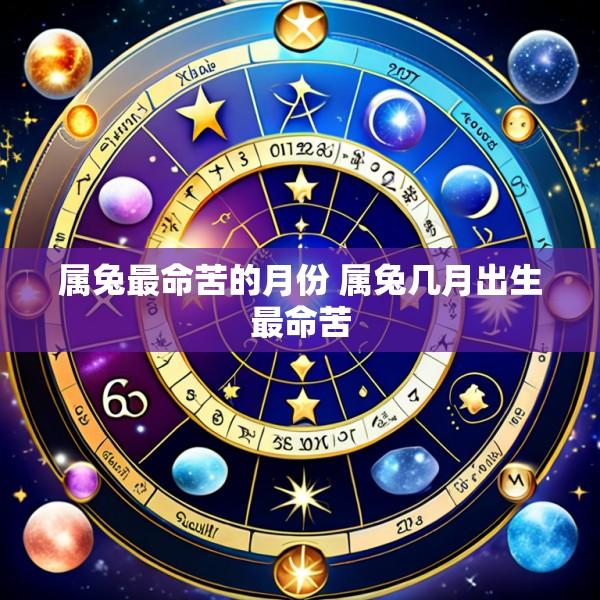 属兔最命苦的月份 属兔几月出生最命苦