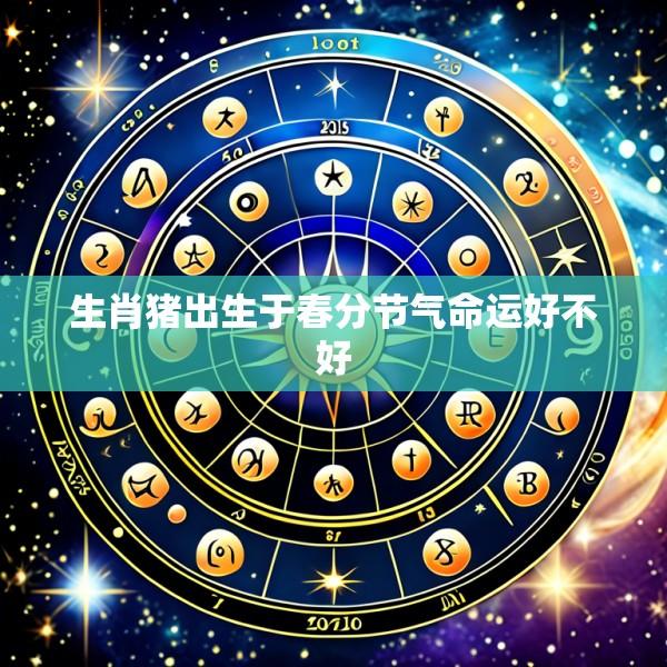 生肖猪出生于春分节气命运好不好