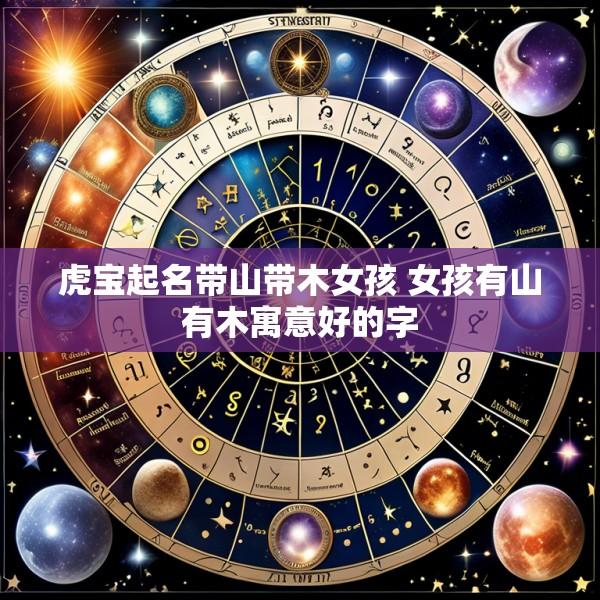虎宝起名带山带木女孩 女孩有山有木寓意好的字