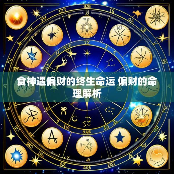 食神遇偏财的终生命运 偏财的命理解析