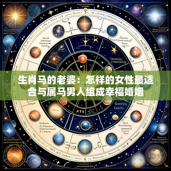 生肖马的老婆：怎样的女性最适合与属马男人组成幸福婚姻
