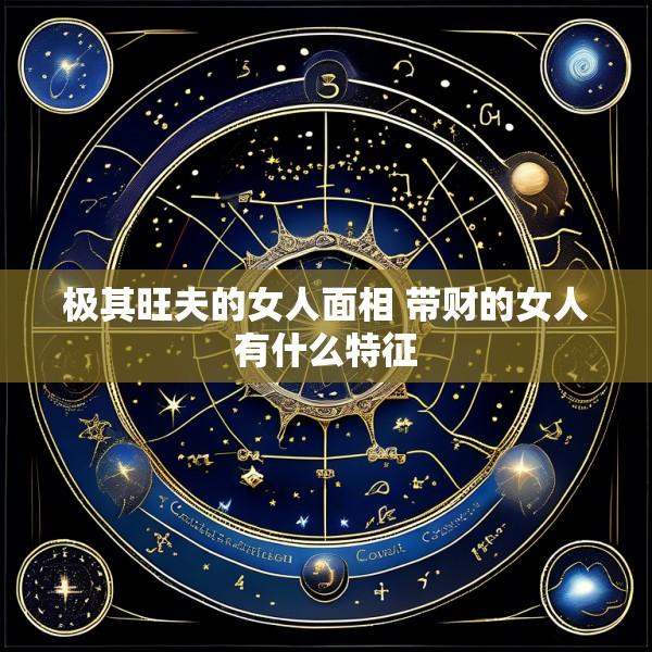 极其旺夫的女人面相 带财的女人有什么特征
