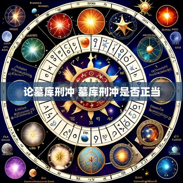 论墓库刑冲 墓库刑冲是否正当
