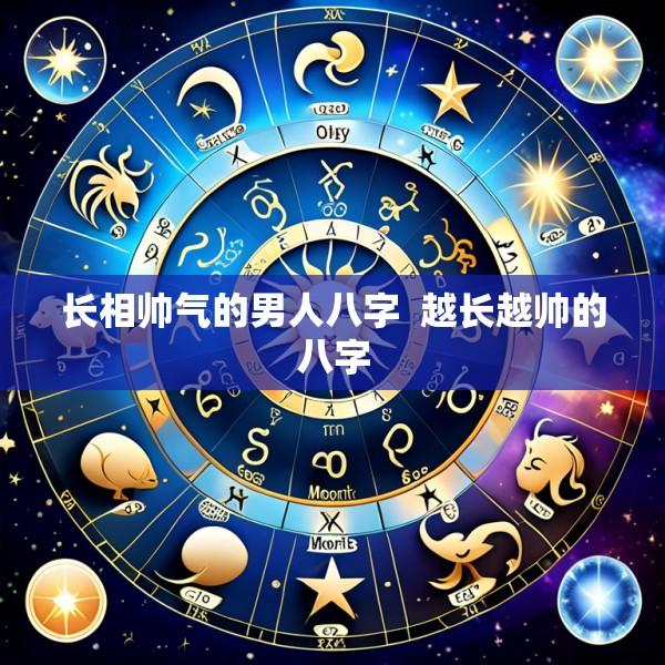 长相帅气的男人八字  越长越帅的八字